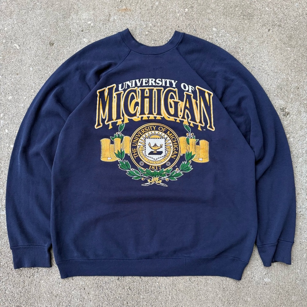 University of Michigan Crewneck Sweatshirt Size XXL